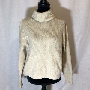 Forever 21 Creme Turtleneck